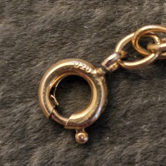 AJC Co. Vintage 12K Gold-Filled Rope Necklace - Picture 6 of 8